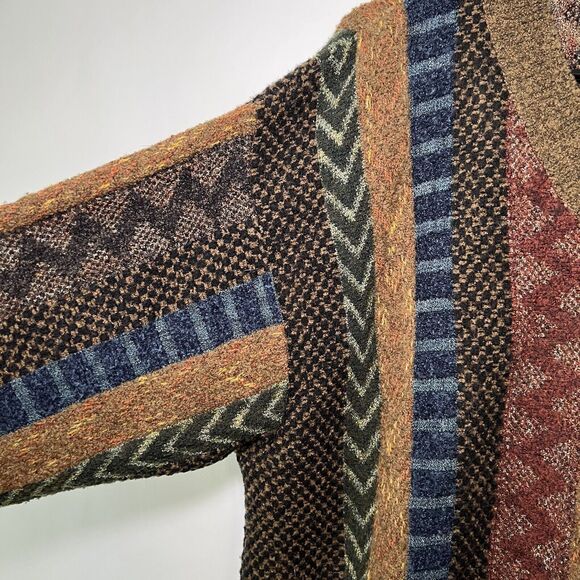 Gabriella Frattini Setball Full Zip Wool Blend Sweater Mens Size 52 Large Italy - Picture 4 of 9